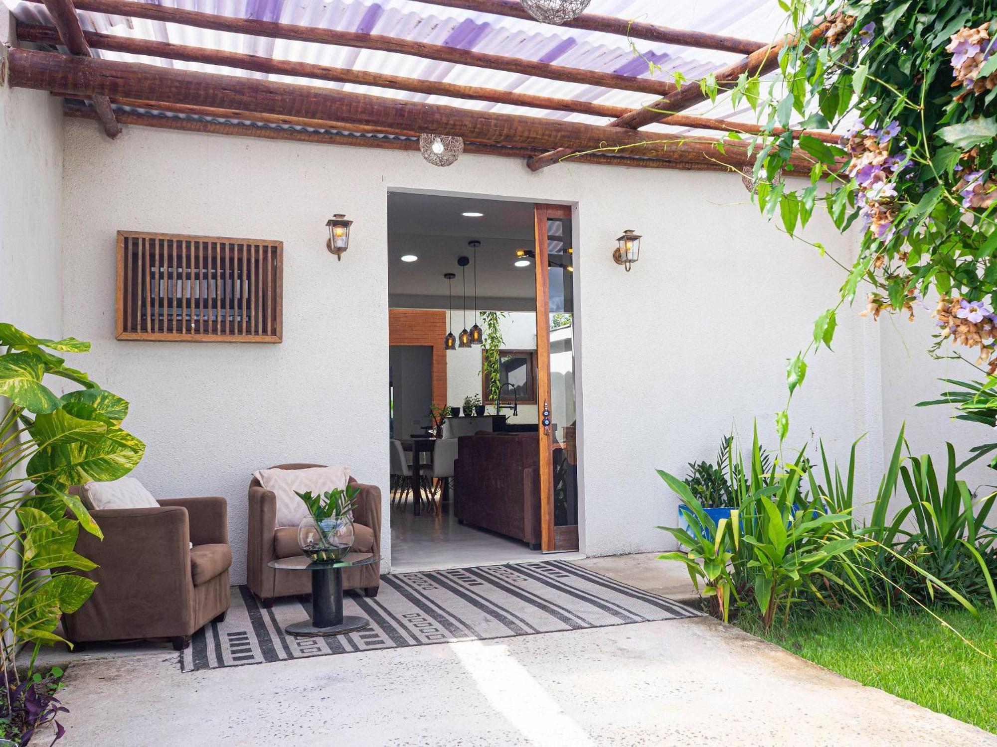 Casa de férias Casa Com 2 Quartos Em Tranquilo, Com Cama King, Ar-condicionado, Wi-fi Rapido, Cozinha Equipada E Garagem Privativa Porto Seguro